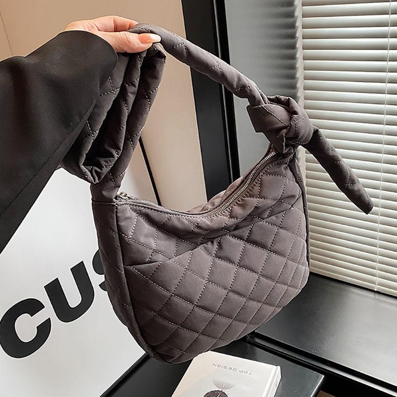 Nylon Cloth Bag Female Tote Bag Large Capacity Solid Color Can Be Messenger New Versatile Bag