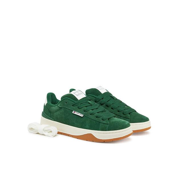 Мужские кроссовки Tommy Jeans Tjm skater sneaker em0em01607 зелёные