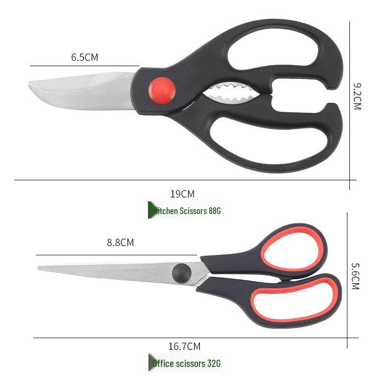 Stainless Steel Multifunctional Kitchen Scissors for Cutting Meat and Bones