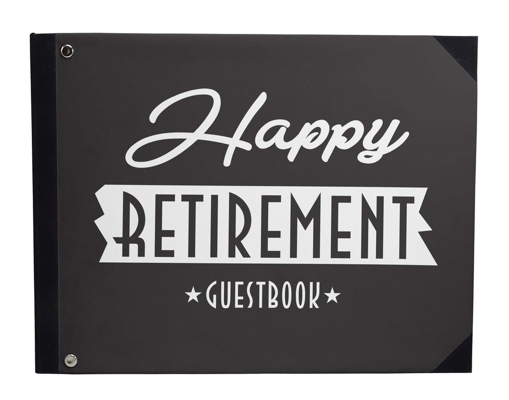 Darling Souvenir Black Blur Light Printed Hardbound Cover Personalized Guestbook For Retirement Party Guest Sign In-9 x 12