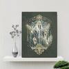 Mystical Owl Witch 5D Diy Diamond Paintings Mosaic Wall Round Diamond Art Painting Kits Embroidery Crystal Accessories Frameless