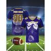 Custom Baltimore City American Football Jersey Personalized Halloween Skull Football Shirts
