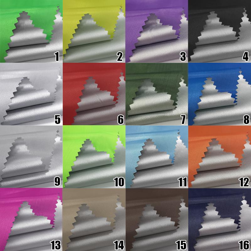 3M Waterproof Polyester Taffeta Fabric With Silver Coated For Diy Kite Cloth Umbrella Camping Tent Garden Awning Canopy