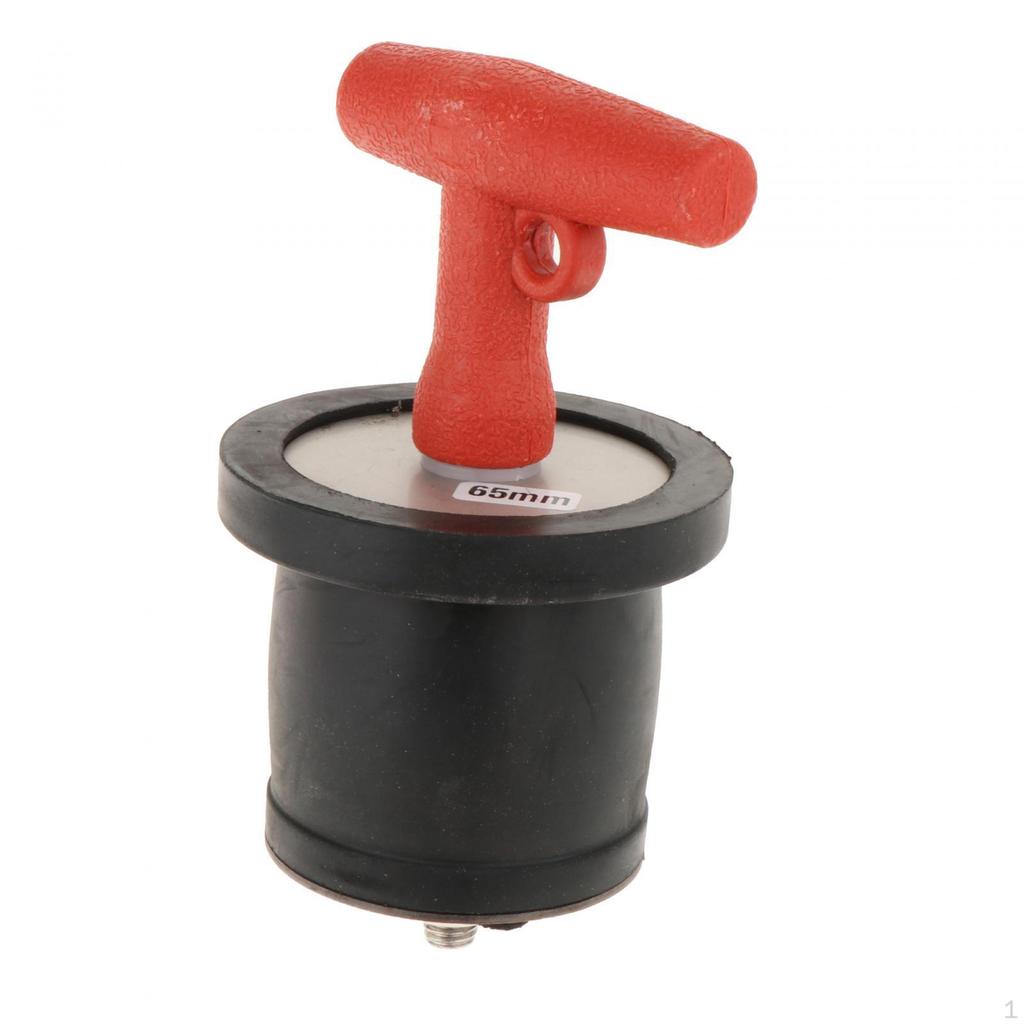 Tapón de drenaje de compresión para barco, manija en T, tubería, plomería, tapón de drenaje, expansión de goma