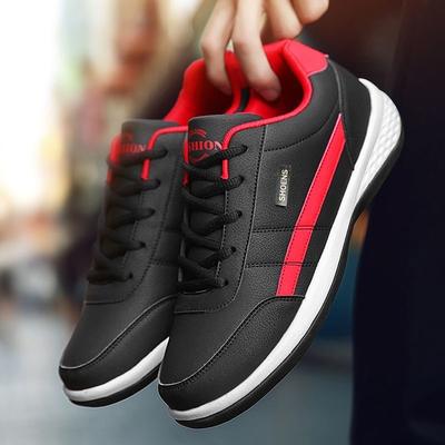 Men's Autumn Breathable Footwear Outdoor Leather Antislip Shoe Fashion Soft Soled Sneakers Male Casual Work Sports Shoes