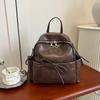 Schoolbag1011 New College Style Commuter Backpack Casual Fashion Retro Women's Backpack Personality Trend Small School Bag