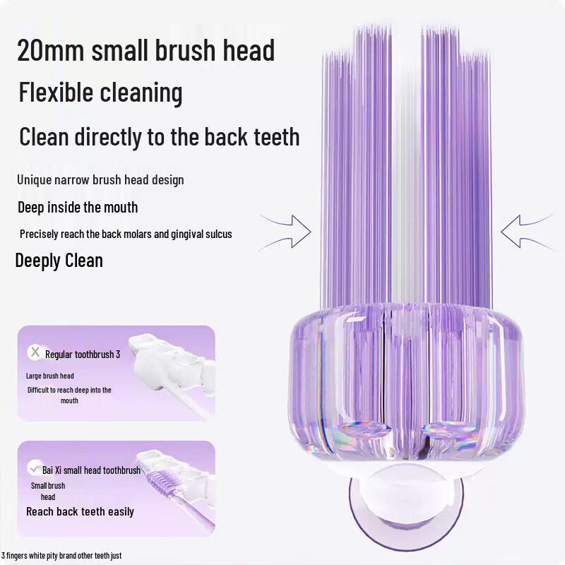 Bai Xi Small Head Soft Bristle Toothbrush