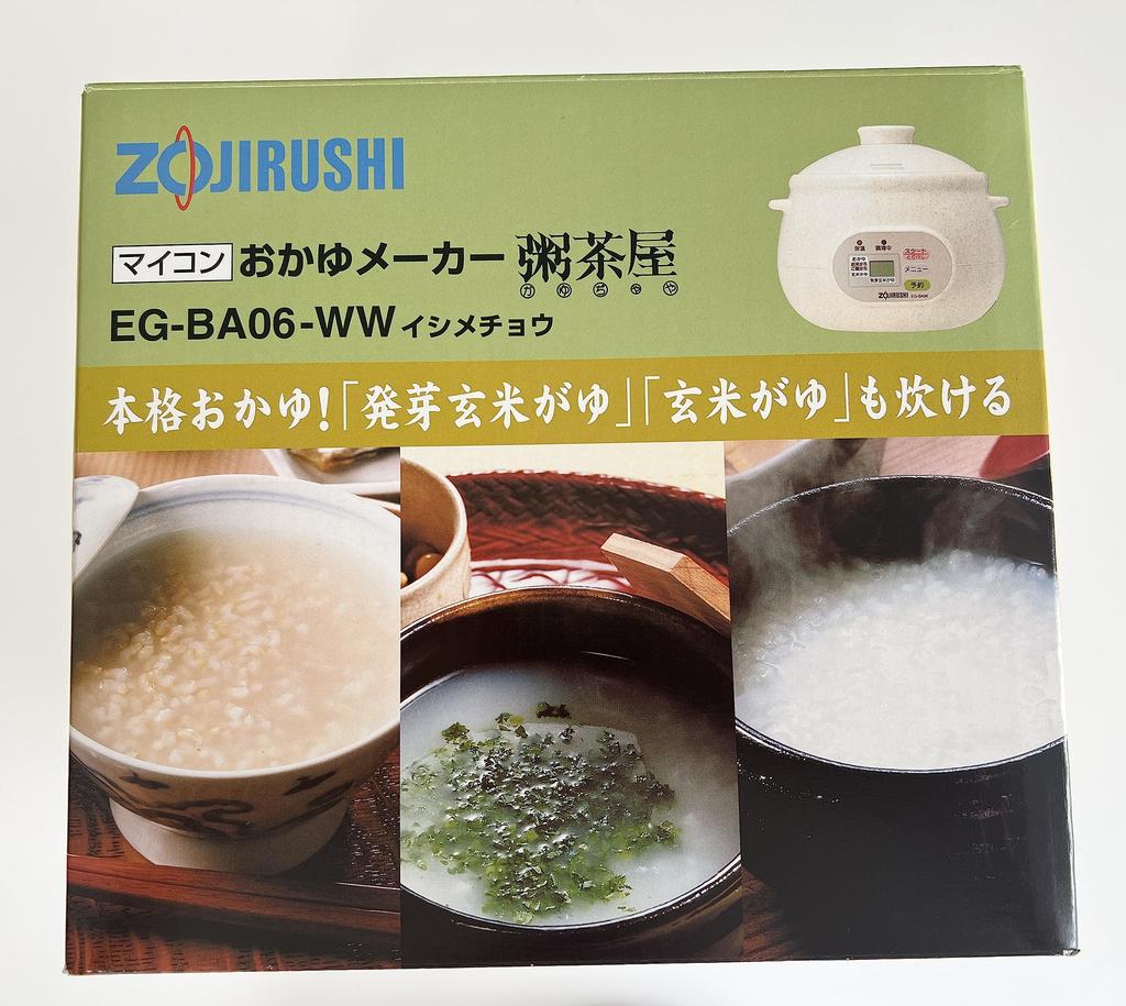 ZOJIRUSHI Porridge Maker EG-BA06