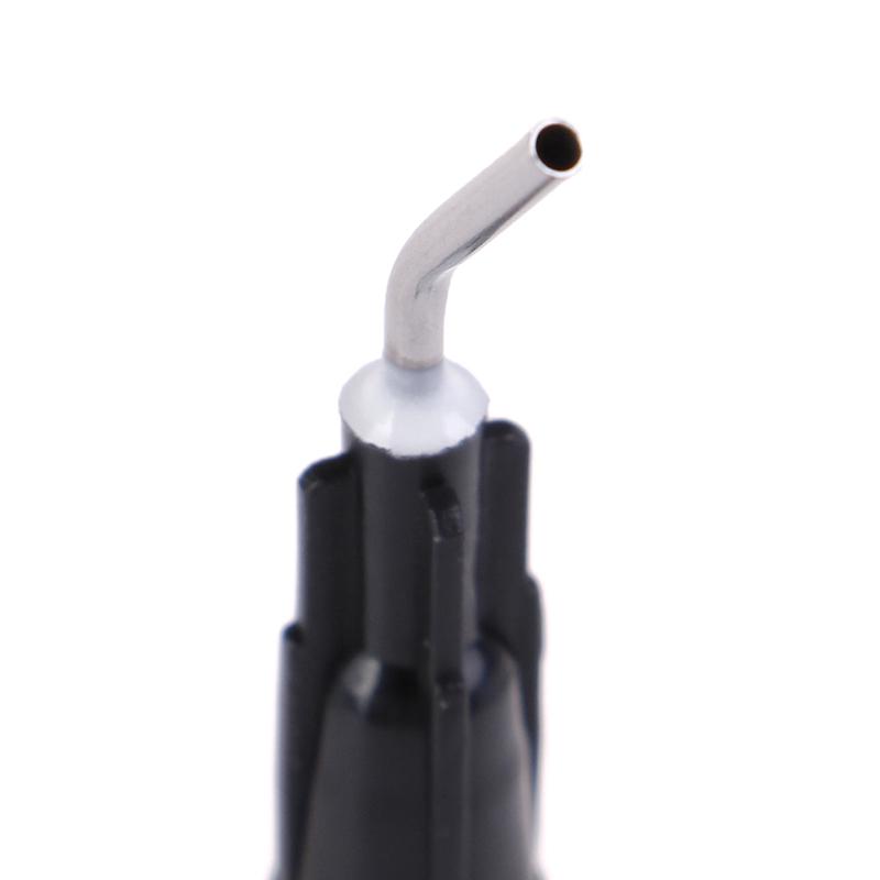 100X seringues à aiguille coudée pour irrigation dentaire Flow Dentals