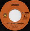 7inch Record LLOYD GREEN  Here Comes The SunPeace ZS78574 Monument 1973 US CountryFolk Used