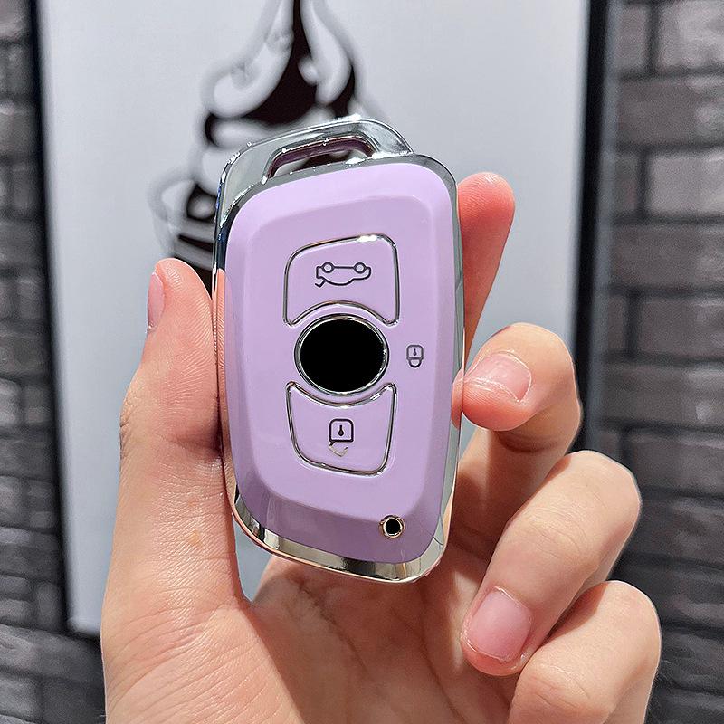VinFast VF8 Car Key Case for Models V3, 6, 7, and 5 - High-End A2.0 Key Shell with Buckle