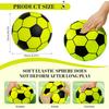Silent Soccer Sphere For Kids Size 5 Pu Foam Football With Shock Absorption Plush Noise Reduction Sponge For Training Indoor Young Boys