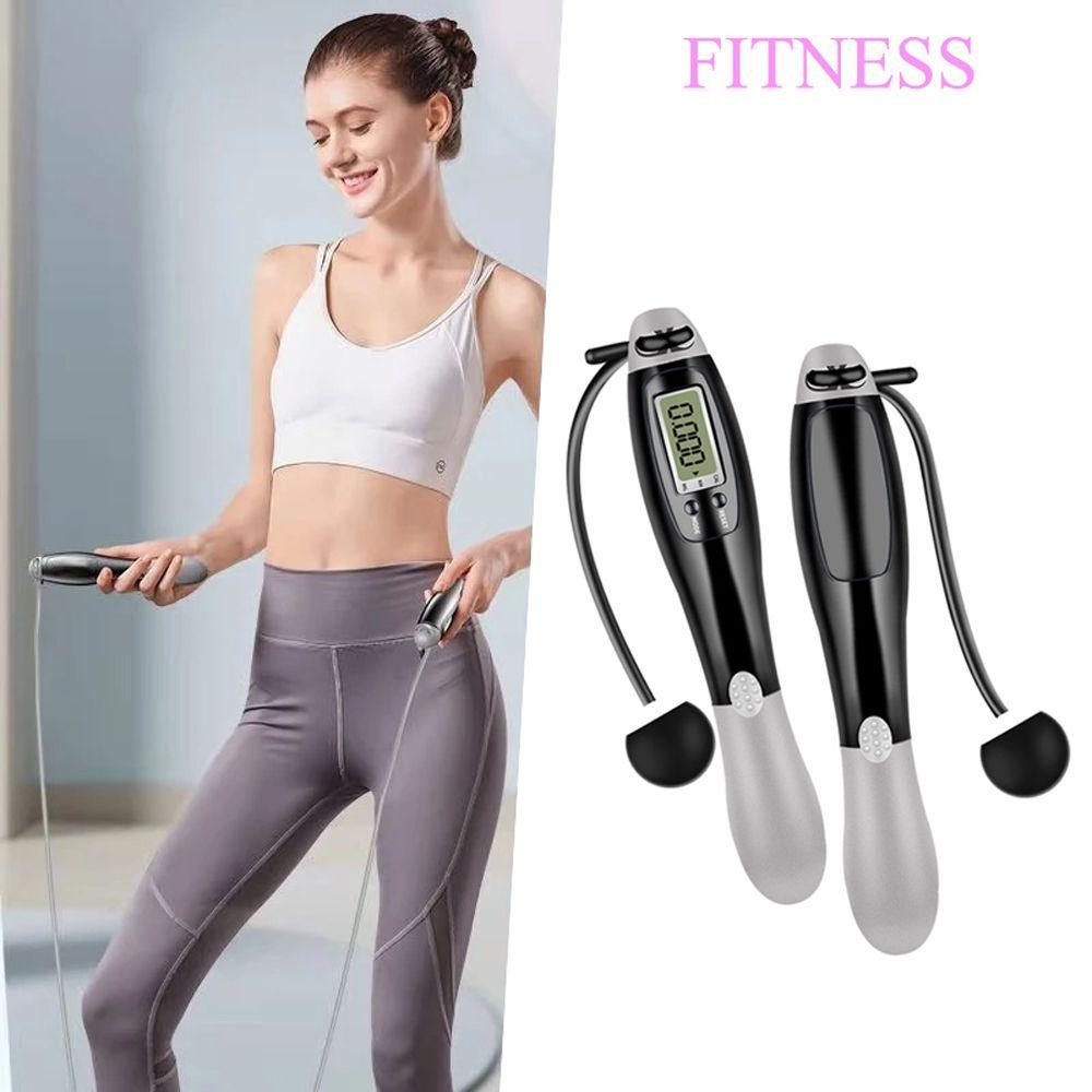 Inhak Intelligent Ropeless Cordless Jump Rope Electronic Skipping Rope Skipping Rope Counter Jumping Rope