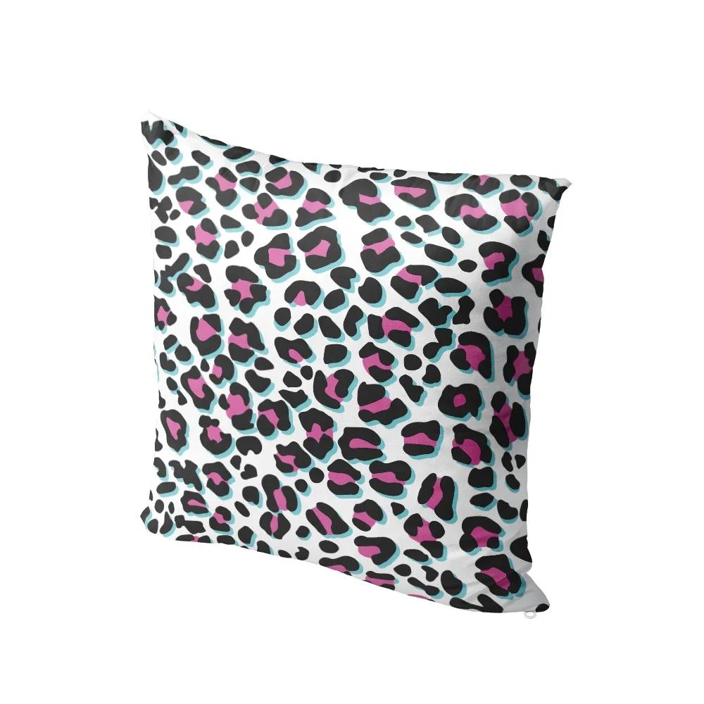 Fashion Leopard Print Pillow Case X Home Party Sofa Bedside Cushion Cover Decorative Body Throw Short Plush Pillowcase