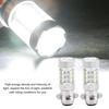 2 Pcs Motorcycle 80W Super Bright Conversion LED Headlight  Light Bulb (White Light)
