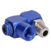 4PCS 360 Degree Rotation Swivel Air Fitting 150PSI Rated Rotating Hose Connector  Pneumatic Tools