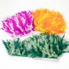 2Meter Natural Turkey Feathers Fringe Trim for Needlework and Handicrafts Turkey Feather Accessories Plumes Fring for Clothes