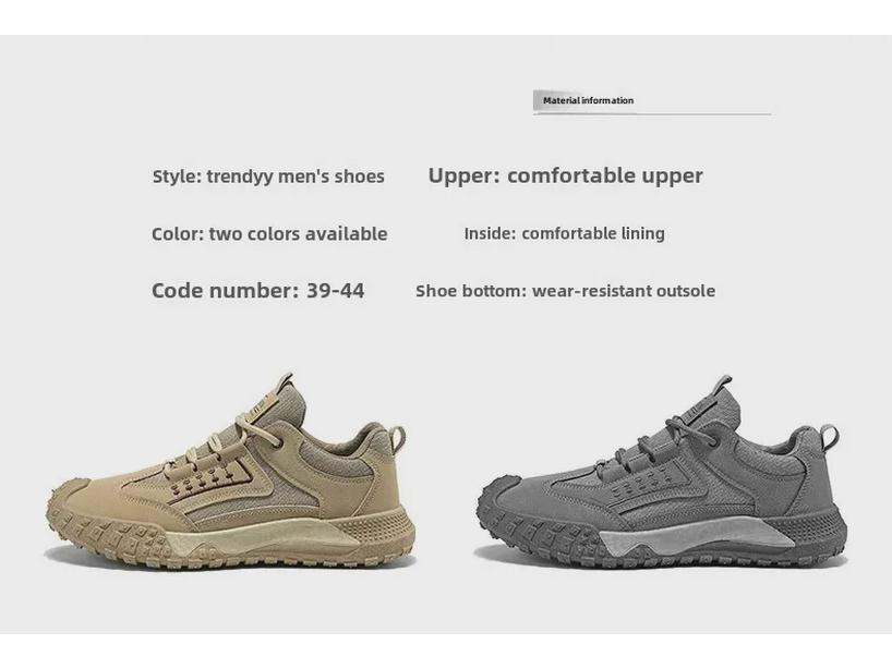 Men's Breathable Work & Hiking Boots – Autumn New Collection