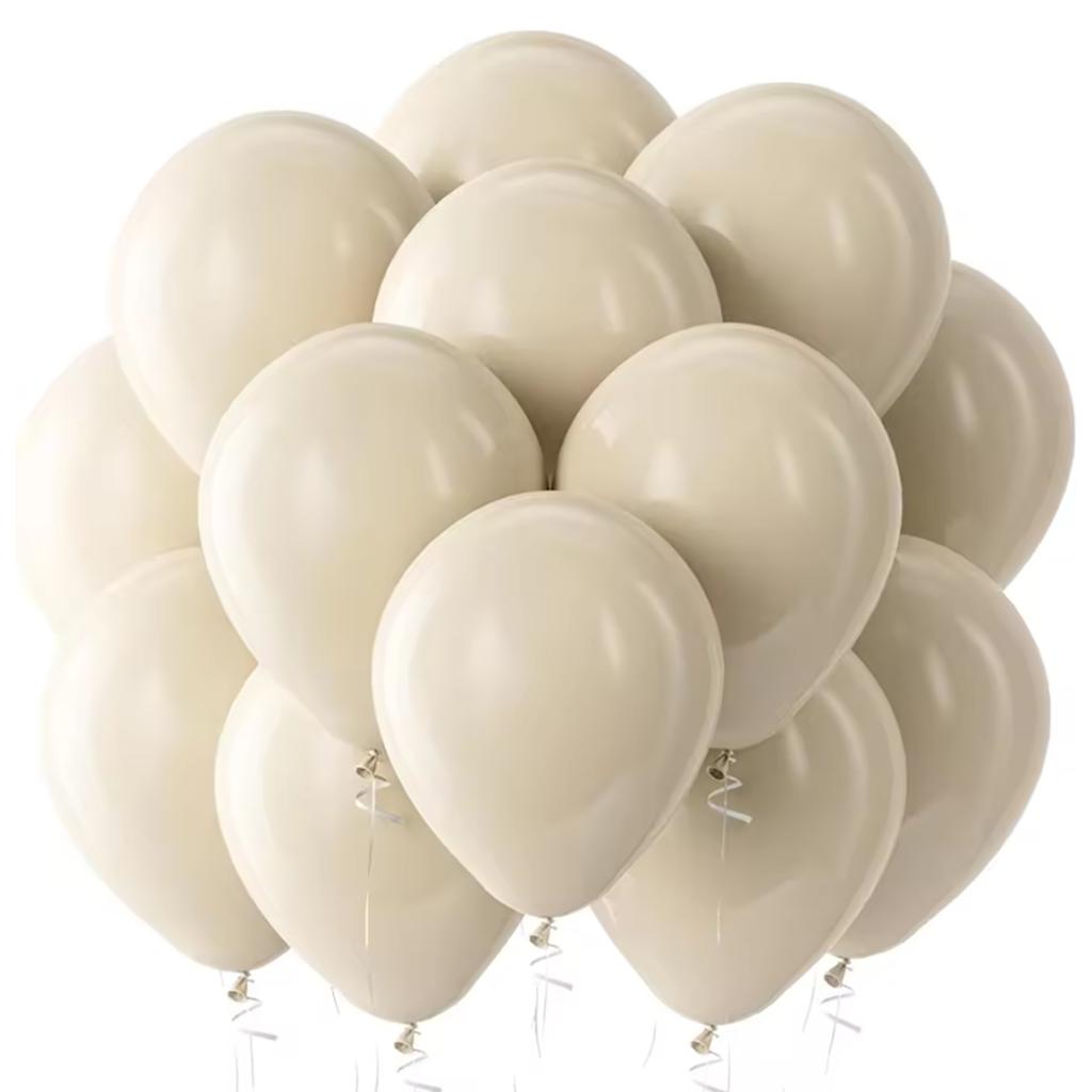20 Stück 5/10/12 Zoll Pastellrosa Ballons Weiß Sand Blau Ballon Babyparty Geburtstagsparty Hochzeit Abschluss Dekorationen Globos