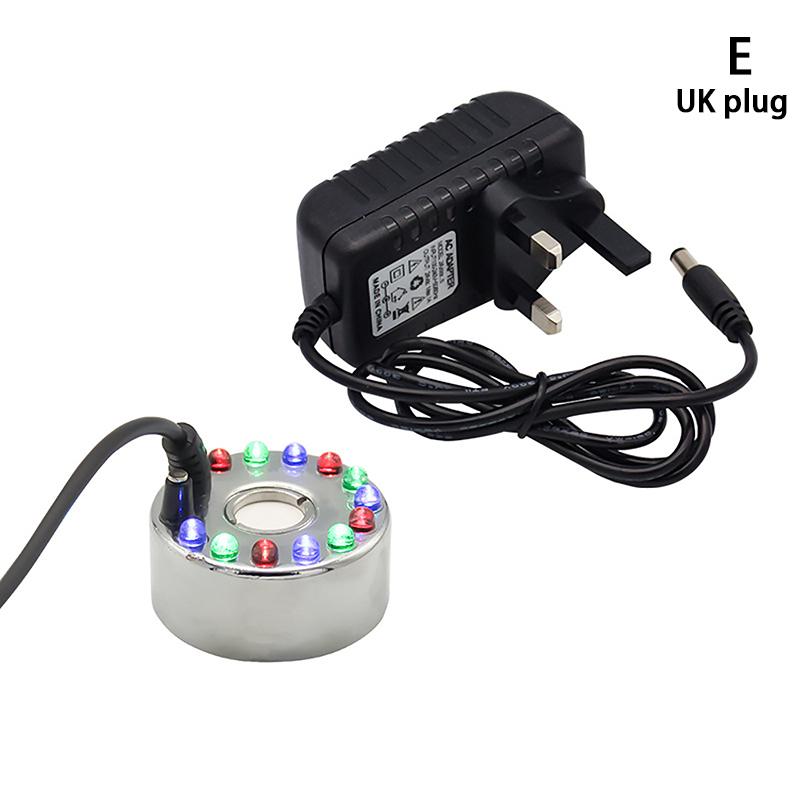 

Ультразвуковой генератор тумана, туманообразователь, фонтанный орнамент, распылитель, увлажнитель воздуха, машина для создания тумана для пруда с водой, для украшения на Хэллоуин и Рождество