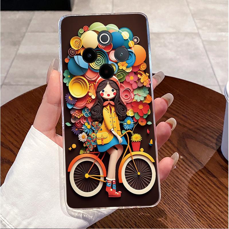Unique Design Shockproof Soft Case For Vivo iQOO Z10/Y300 Pro/Y300 Pro+ Plus/T4 Funny Cartoon Pattern Cover TPU Clear Casing