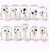 10PCS Luminous Tree Elves Mononoke Micro Landscape Figure Ornament Glowing Miniature Gardening Potted Decor