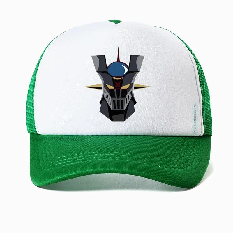 Unisex summer Dad hat Anime Mazinger Z baseball cap Für Männer Design Kurzarm Mode Benutzerdefinierte Plus Cartoon Camiseta hats