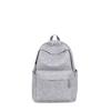 Schoolbag New Embroidered Letter Backpack Ins Style Korean Version Schoolbag Travel Versatile Casual Simple Junior High School Backpack