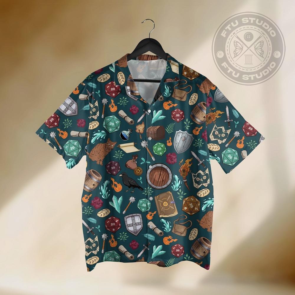 Summer Cute Cartoon Shirts For Men Fashion Harajuku Street Casual Trend Turn-down Collar Men's Lapel Short-sleeved Tops
