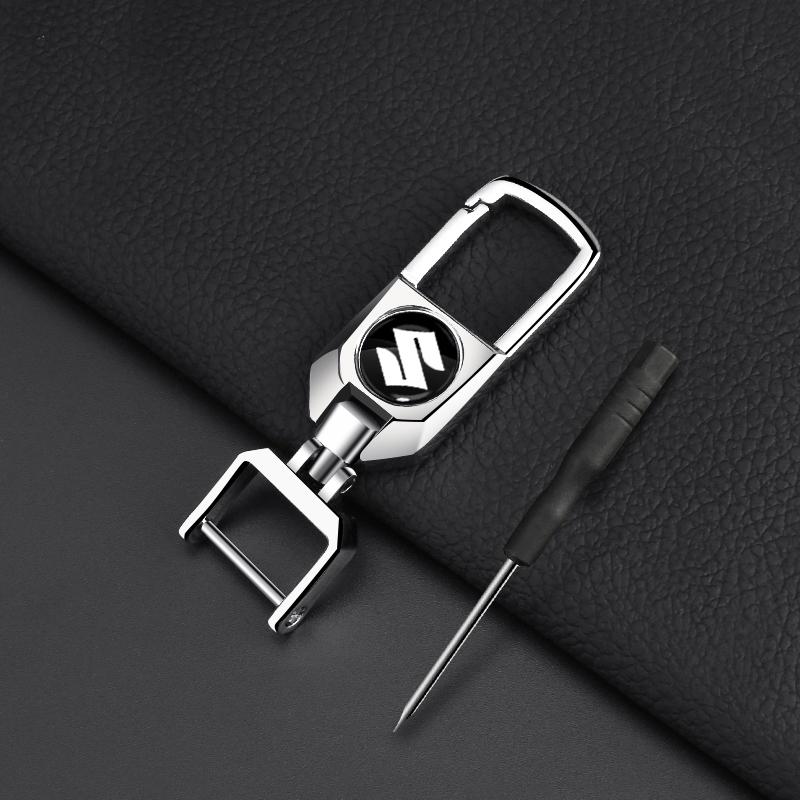 Car Braided Rope Keychain Keyring Key Holder Couple Gifts Auto Accessories for Suzuki JIMNY Grand Vitara Sx4 Swift Alto Emblem