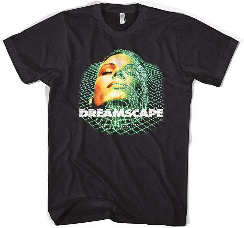 Dreamscape T Shirt 90 s Fantazia Rave Techno Tee Black XS
