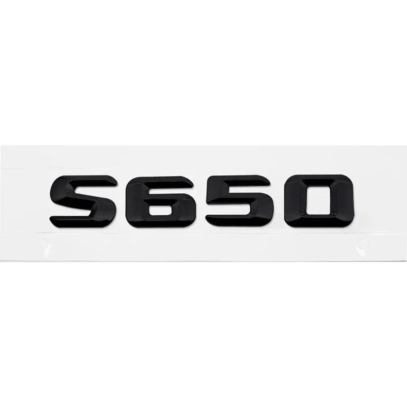

C200 E200 For Mercedes Benz Modified 3D Car Letter Sticker Rear Trunk Tail Decorative Badge Emblem for Mercedes Benz S400 S420 S Plastic