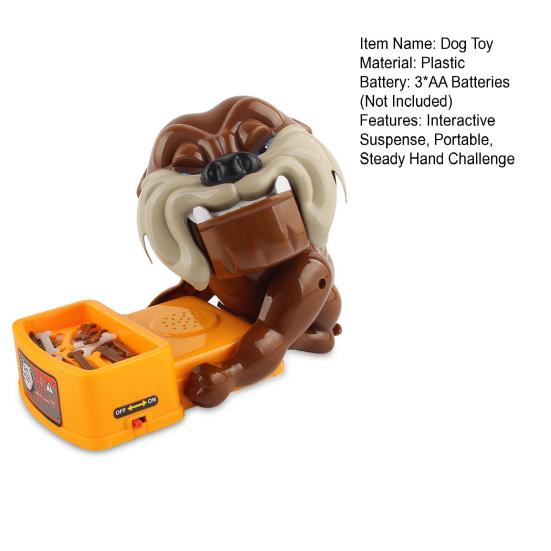Evil Dog Toy Beware of The Dog Game Don't Wake The Dog Game Tricky Bad Dog Game Interactive Toys for Parties Families