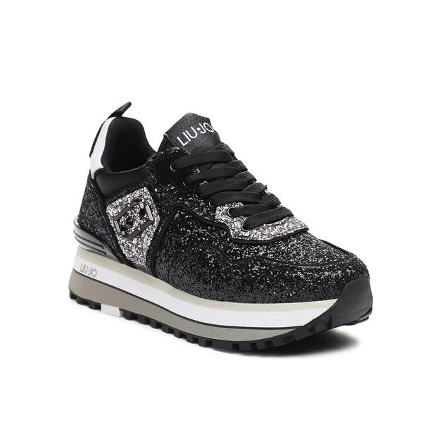 

Кроссовки Liu Jo Sneakersy Maxi Wonder Glitter 24 BF3013 TX007 Czarny