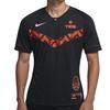 Nike T Shirts Men's Black Crew Neck Moderate Straight Fit CV9631-010