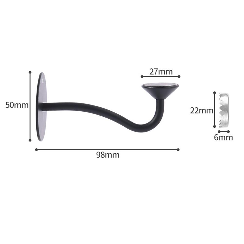 Black Stainless Steel Magnetic Soap Holder Soap Hanging Suction Cups Bathroom Accessories Portable Soap Dishes