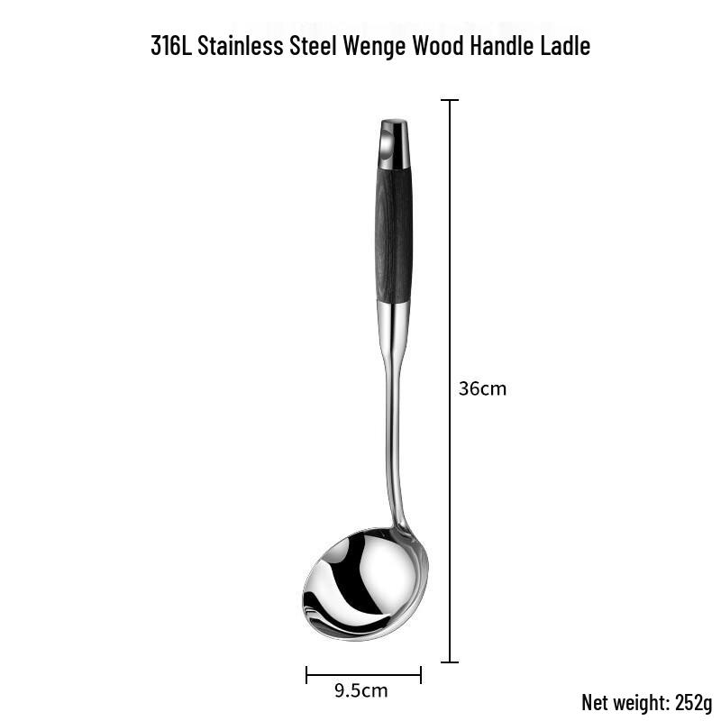 ZISIZ 316 Stainless Steel Cooking Spatula
