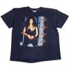 Camiseta Preta Vintage 1989 Cher Heart of Stone Manga Curta S5XL Unissex