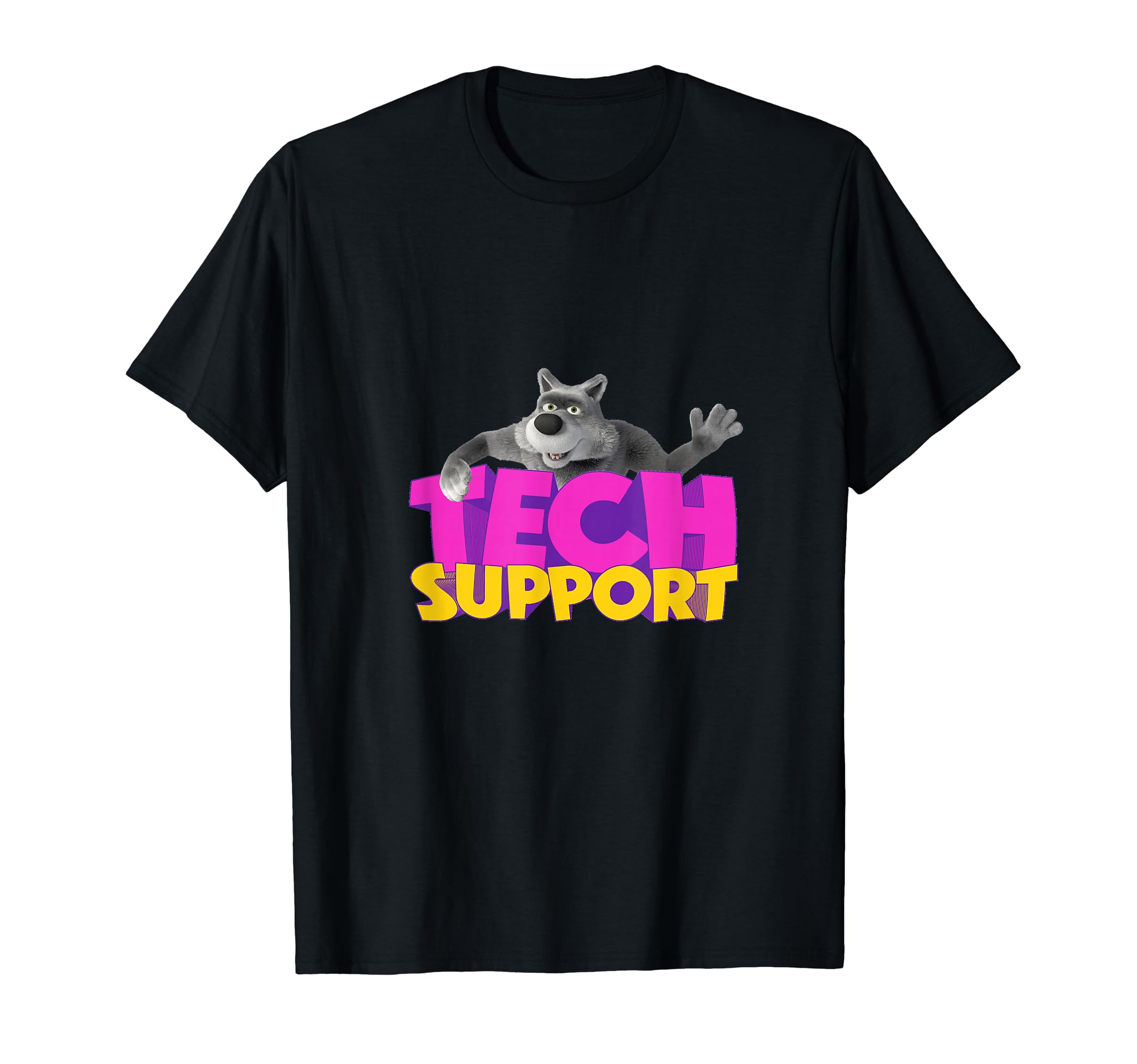 Tech Support Friends. #2 T-shirt чёрный