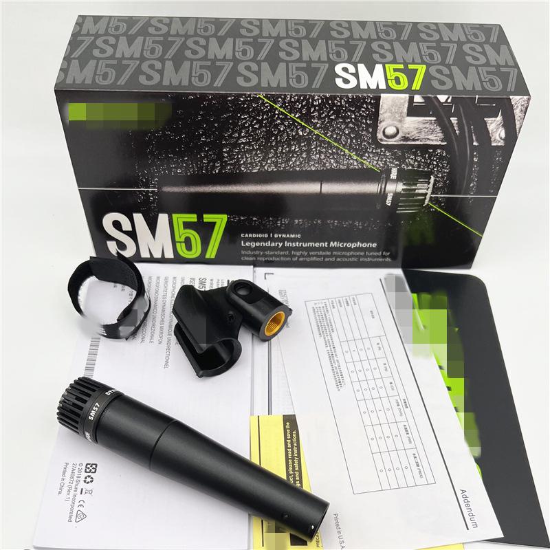 

SM57LC Высококачественный динамический проводной микрофон для профессиональной записи, дубляжа и прямых трансляций