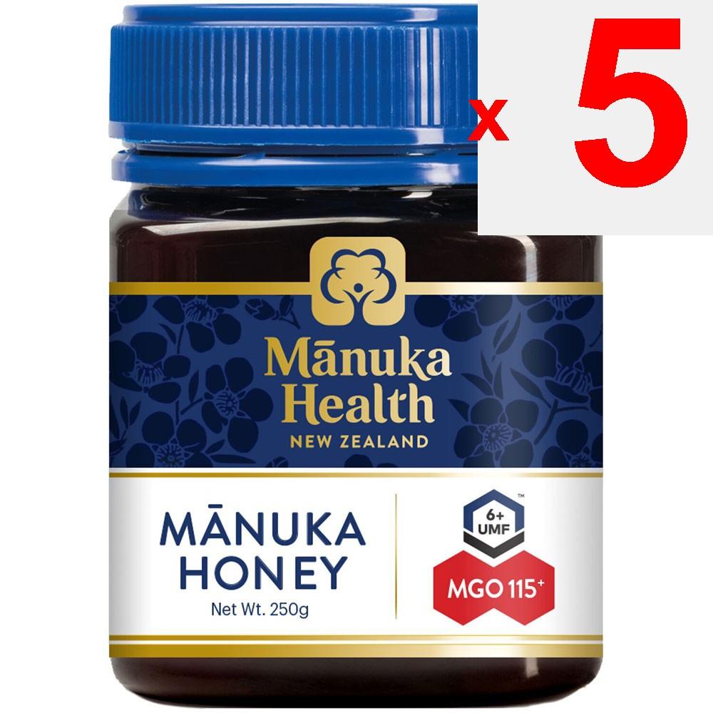 Tominaga Trading Manuka Health Manuka Honey MGO 115+ 250g Propolis Immunity Propolis