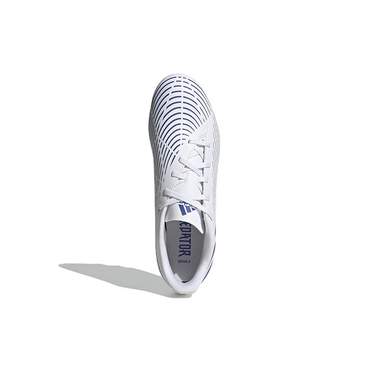 Adidas Predator Edge.4 FG White Hi-Res Blue Men Sneakers Cloud-White GW2356