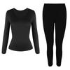 Seamless Warm Thermal Underwear Set 2 Piece Long John Top and Pant Womens Winter Autumn Under Layer Clothes