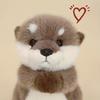 [Lindo Peluche de Nutria] Lindo Peluche de Felpa con Forma de Nutria | Regalo para Novia, Animales de Peluche para Niñas, Figuras de Peluche, Nutria de Peluche,