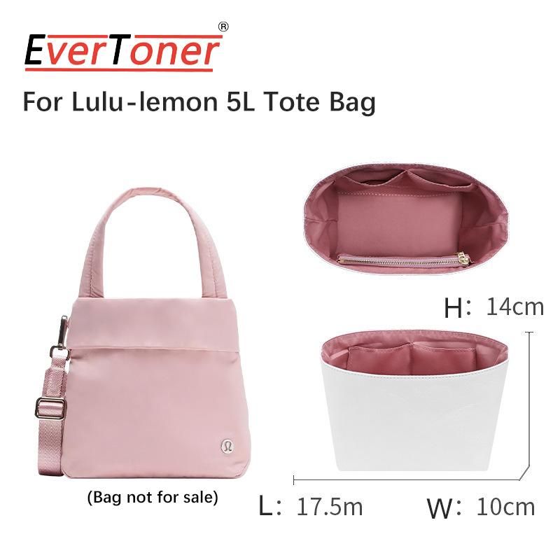 

EverToner For Lulu-lemon 5L Tote Bag Dupont Paper Insert Bag Support Inner Liner Organizer Storage Accessories белый