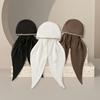 Turbanhut Weicher Atmungsaktiver Elastischer Stoff Strassverzierter Rand Verstellbares Kopftuchhut Outdoor Reise Fotografie Kopfbedeckung