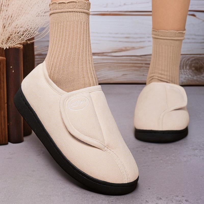 Cotton Shoes Winter Women's Polyurethane Women's Boots Velcro Cotton Boots Cold-proof and Warm Short Boots Soft-soled Snow Boots