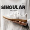 Forrest Gump Training Shoes German Training Shoes Men'S White Retro Versatile Commuter White Shoes Flat