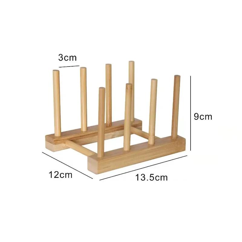 

Стеллаж для слива кухонной посуды, деревянные чашки для книг, подставка для подноса, полка для сушки тарелок, полка для сушки тарелок для кухонного держателя
