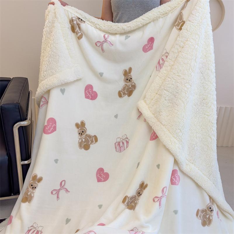 Soft Fleece Throw Blanket for Bed Sofa Couch Lightweight Plush Fuzzy Sherpa Velvet Blankets and Throws Cozy Warm Bedspreads